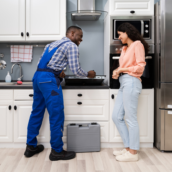 can you provide an estimate for cooktop repair before beginning any work in Plum PA